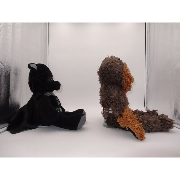 Build A Bear Star Wars Chewbacca Chewie Wookie 21" and Darth Vader - Picture 6 of 11